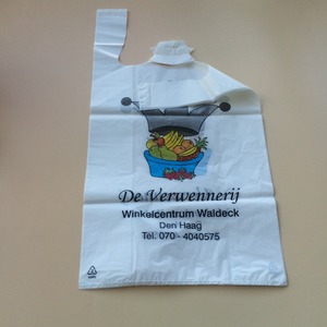 1% D2W/EPI Oxo-Bio เสื้อยืดถุงพลาสติก - Product Image 3
