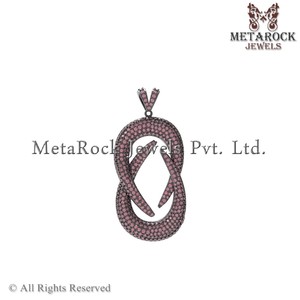 Women Gemstone Jewelry Solid 925 Sterling Silver <b>Ruby</b> Pendant - Product Image 3