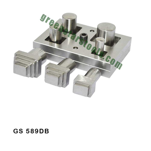 Fancy Rectangle Disc Cutter with Punch GS 589DB for Jewelry Tools & Equipment - Product Image 1