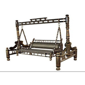 Columpio de boda de Oro Negro real Columpio DE BODA indio Columpio DE BODA Columpio de madera al por mayor del Reino Unido Configuración de columpio Jhula Australia - Product Image 1
