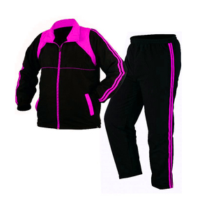 Conjunto deportivo con capucha y cremallera para hombre / Conjunto deportivo de 2 piezas con pedrería - Product Image 3