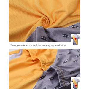 Maillot de cyclisme personnalisé à séchage rapide Élasthanne et polyester Imprimé Vêtements de sport à manches courtes pour la bicyclette - Product Image 5