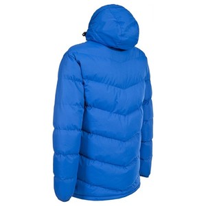 Dernière veste matelassée personnalisée en polyester et nylon, couleur personnalisée, chaude pour l'hiver, sans capuche, pour homme |   Coupe-vent d'extérieur - Product Image 4