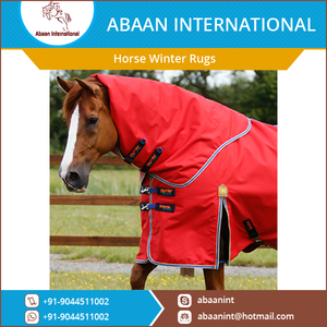 Couverture d'hivernage imperméable pour cheval 1200 Deniers, 300 GSM, isolée, avec col intégré - Product Image 2