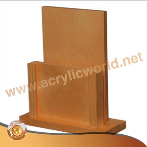 Support de menu en bois/panneau de craie de menu en bois - Product Image 6