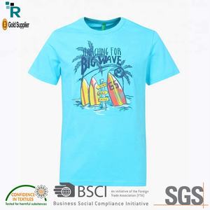 T-shirts à logo personnalisé élevé pour enfants T-shirts en coton décontractés de sérigraphie à la mode pour garçons filles promotionnels 100% coton - Product Image 2