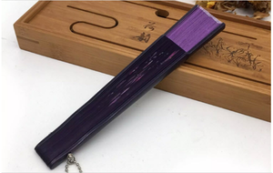 Ventilateurs à main en bambou/Ventilateurs à main en paille - Product Image 3