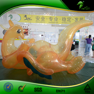 Nuevo Diseño, Dragón Inflable Transparente Naranja, Imagen Sexy <span class=keywords><strong>de</strong></span> Dragón Inflable Acostado - Product Image 2