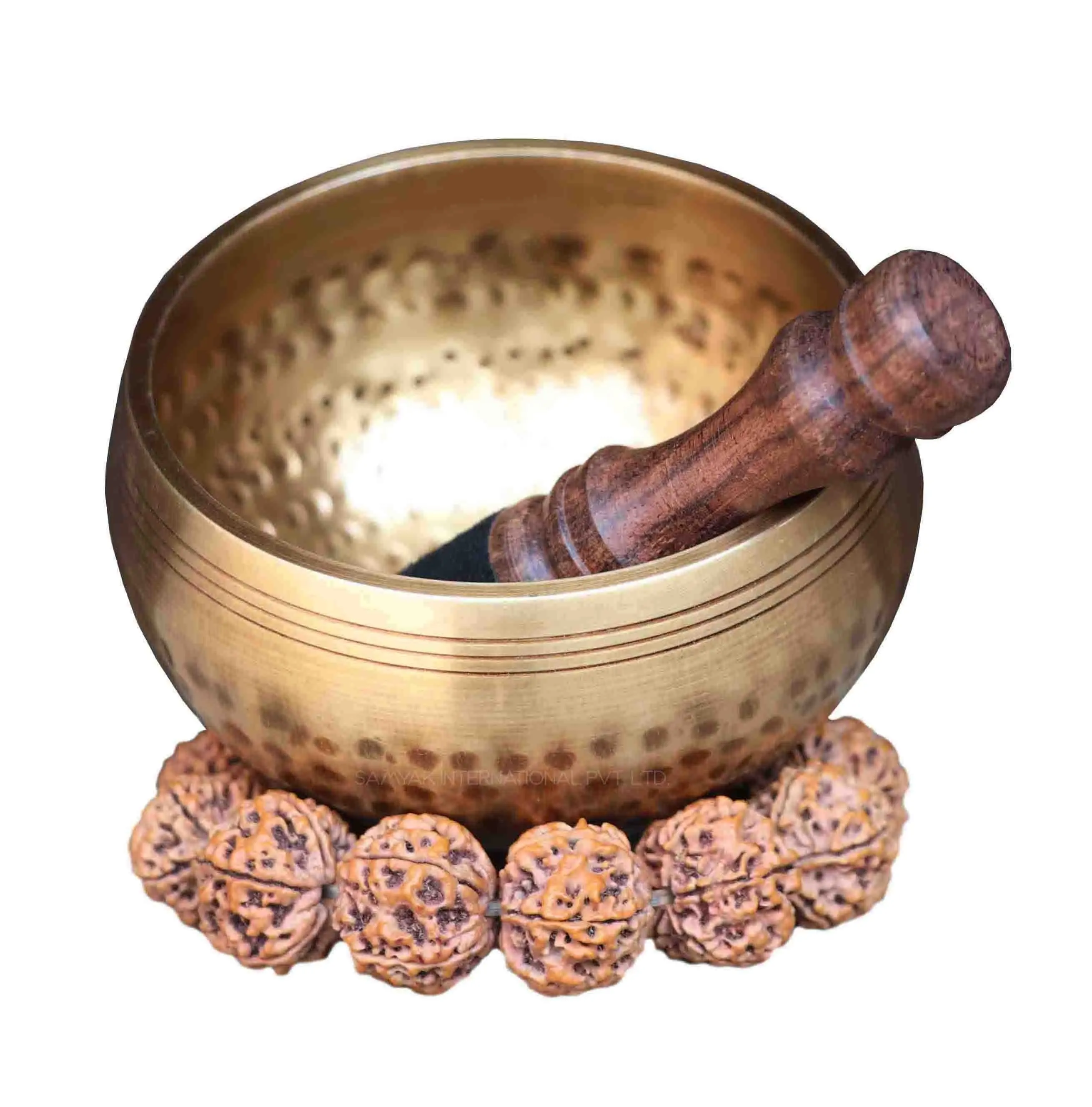 وعاء الغناء التبتي مصنوع في نيبال وعاء اليوغا والإست Meditation المطرز للعلاج الصوتي