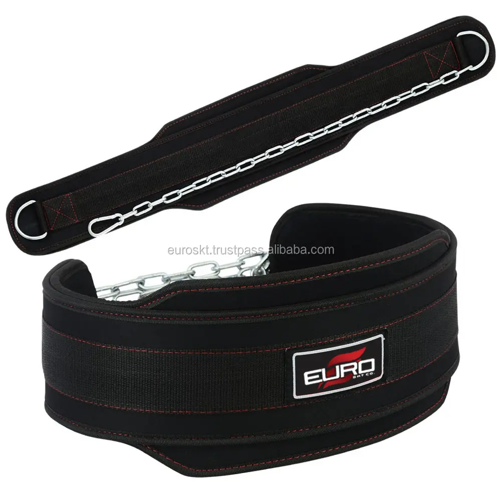 Ceinture de trempage de poids Durable pour Fitness, chaîne incluse