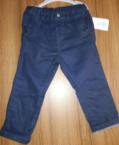 Pantalones azules de sarga Funky al por mayor para niños, ropa informal para niños más nueva, tallas mixtas para bebés para las temporadas de primavera e Invierno - Product Image 1