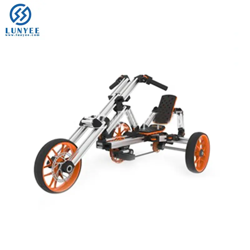 Trottinette électrique pliable, batterie au lithium, sans balais, à assembler, pour karting, skateboard électrique