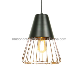 Cage Pendant Lamp For <b>Lighting</b> Restaurant & Bars Manufacturer Classic Design Pendent Hanging Lamp Home Hotel Restaurant Lamp - Product Image 4