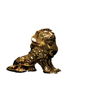 Sculpture de Lion en résine, résine Unique, Art décoratif pour la maison, original - Product Image 6