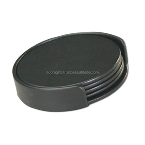 2025 Posavasos de cuero de alta venta para uso de oficina - Product Image 1