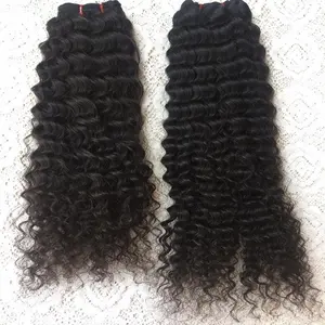 100% Remy Virgin Unprocessed Cabelo Humano Curly Wave Bundles taxas acessíveis qualidade premium a preços de atacado