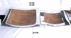 Ciotola in alluminio di alta qualità stile Badiya <span class=keywords><strong>Terracota</strong></span> finitura e lucidatura a specchio finitura decorazione per la casa ciotola per servire in metallo - Product Image 4