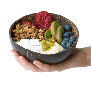 ชามมะพร้าวธรรมชาติดั้งเดิมชุดชามมะพร้าวอินทรีย์ - Product Image 3