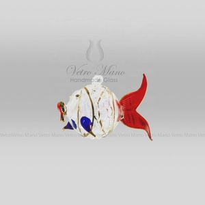 Adornos y adornos navideños de cristal de pez - Product Image 1