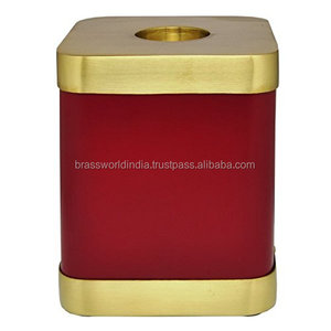Urna de cremación de latón, Pet de Brassworld Tealight, suministros funerarios de la India - Product Image 3