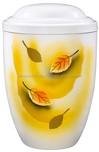 โกศบรรจุอัฐิแบบอเมริกัน สีน้ำเงินเรียบง่าย ทำจากทองเหลือง โดย Brassworld India Funera - Product Image 6