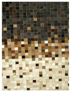 พรมหนังปูพื้นลายอินเดียคุณภาพดีเยี่ยม กันลื่น ซักได้ หนาเป็นพิเศษ ดีไซน์ทันสมัย - Product Image 1