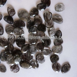 
 
 
 Piedras Preciosas Sueltas de Cuarzo Rutilado Negro Natural al por Mayor de la India, Formas Elegantes, Tamaños Variados, Pesos Surtidos - COSZCATL EXPORTS - Product Image 2