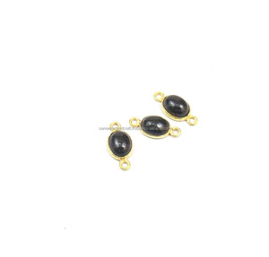 Gold Plated Multi-Gemstone Handmade Bezel Boho Connector Black Onyx Natural Birthstone for <b>Jewelry</b> <b>Jewelry</b> <b>Findings</b> Components - Product Image 5