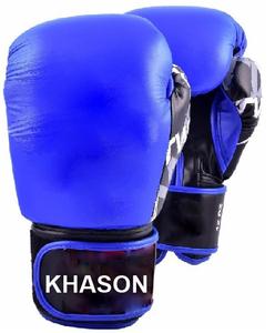Guantes de Boxeo Profesionales al por Mayor con Logotipo Personalizado, de Cuero Vacuno, 8oz y 12oz, Ligeros, para CLOSURE KHASON BRAND, para Entrenamiento Masculino - Product Image 2