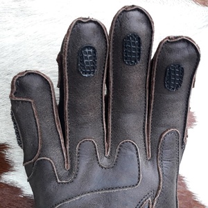 Guantes de Motocicleta Keven, Estilo Nuevo, Primavera-Verano, para Mujer, de Piel de Oveja, Transpirables, Resistentes al Viento, con Dedos Completos y Piel de Zorro Auténtica - Product Image 3