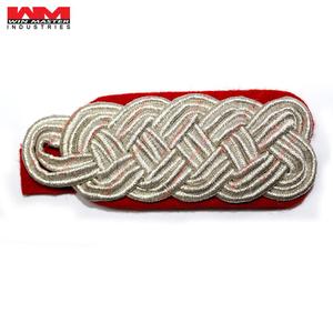 Tablones de hombro de ceremonia plateados, alta calidad - Product Image 1