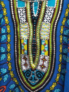 คุณภาพสูง Plus ขนาด Kaftan ชุดสตรีสบายๆครึ่งแขนพิมพ์ดิจิตอลชายหาด Kaftan - Product Image 4