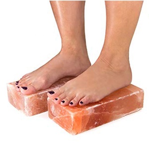 Bloc de sel de l'Himalaya Sian Enterprises pour le bain de pieds Feng Shui, technique polie pour éliminer les toxines et les impuretés, purifie votre corps - Product Image 3