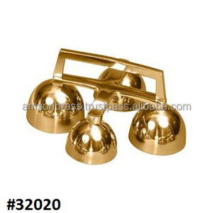 Clochette à 4 son et plaqué or, de couleur or - Product Image 1