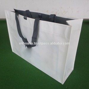 HOA HA Top Zipper de haute qualité avec votre requiement PP Non Tissé Shopping Bag meilleurs sacs - Product Image 2
