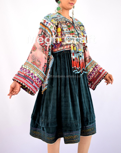 Afghan Ethnic Tribal Dress -Tribal Banjara Kuchi Dress -Afghan Kuchi Ethnic Dress - Product Image 3