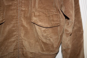 Blouson d'aviateur en velours Doublure matelassée en diamant Vêtements d'aviateur à la mode Veste d'aviateur pour hommes Street Wear Nouveau design - Product Image 4