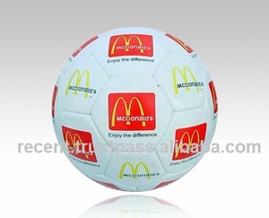 Balón de fútbol barato, venta al por mayor, marca personalizada, modelo reciente RS 8654, cosido a mano, grado de partido, negro, amarillo, bolsa, verde, rojo - Product Image 5