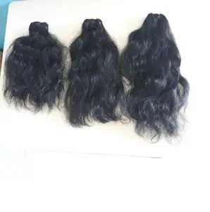 Coarse texture Natural wavy Vietnamese hair Cambodian hair bundle