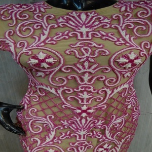 Dames d'été 100% modal sexy moulante robe - Product Image 5