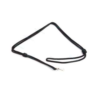 <b>Black</b> Color Ceremonial Lanyard Whistle <b>Cords</b> Personal Defense Equipment - Product Image 2