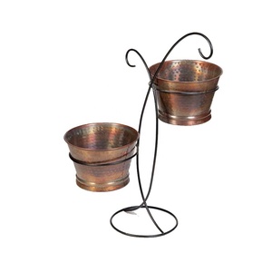 Maceta de interior personalizada de alta calidad con placa de nombre de logotipo maceta de muebles hecha a mano para el hogar y el jardín venta al por mayor - Product Image 2