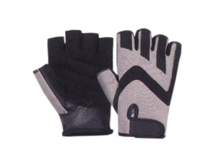 Gants de cyclisme d'hiver de haute qualité pour les sports de plein air Matériau polaire gris et noir Caoutchouc et EVA Produit du fabricant - Product Image 5
