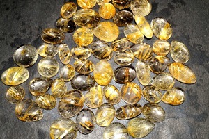 Fabricant A ++ de qualité supérieure à bas prix pierre rutile dorée naturelle - Product Image 2