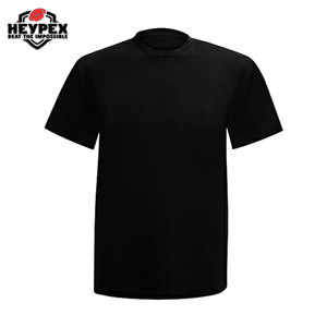 T-shirts décontractés à manches courtes et col en O pour hommes grande taille tissu tricoté respirant conception personnalisée avant prix raisonnable option vierge - Product Image 4