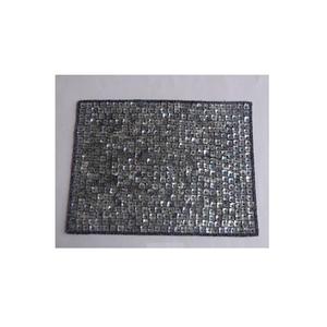 Sets de table gris en nacre avec bordure en perles de verre, disponibles en plusieurs motifs et couleurs, cadeaux originaux - Product Image 5