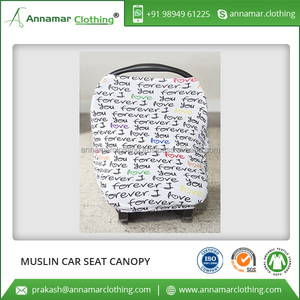 Original Design Manufacturing Muslin Car Seat Canopy - Product Image 5