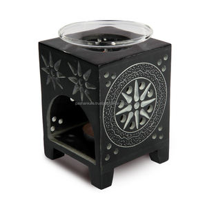 Lampes à huile aromatique carrées magnifiques faites à la main - Product Image 1