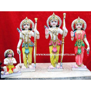 Indian Ram Darbar Marble Statues Supplier India - Product Image 1