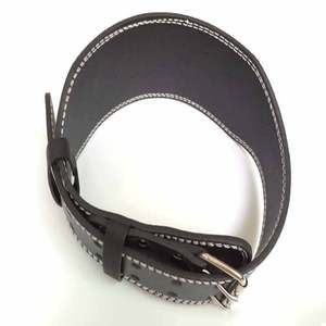 Cinturón de levantamiento de pesas de cuero PU para gimnasio, soporte de espalda ancha para Fitness, etiqueta privada OEM, venta al por mayor - Product Image 2